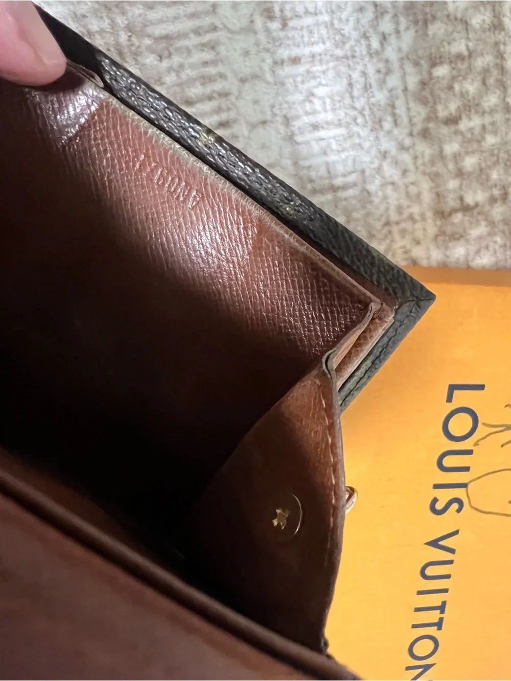 Louis Vuitton Brown Monogram Mini Crossbody with Gold Chain